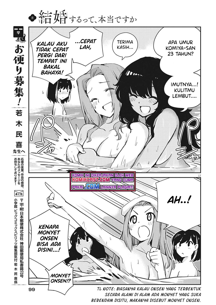 Kekkon Surutte, Hontou Desu ka? Chapter 64 Gambar 18